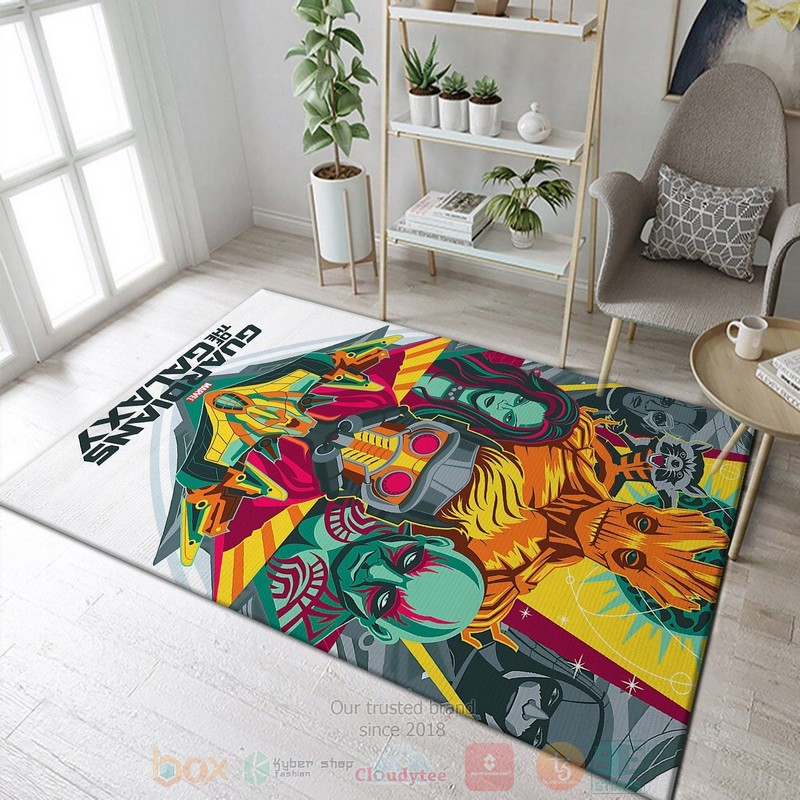 Guardians of The Galaxy Marvel Superhero Movies Area Rugs 1