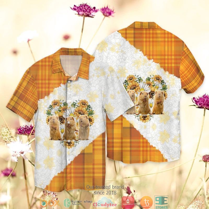 Guinea Pig Short Sleeve Hawaiian Shirt 3 Guinea Pig Short Sleeve Hawaiian Shirt