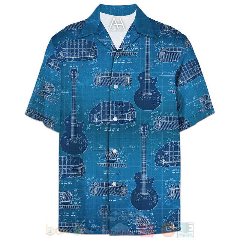 Guitars Art Hawaiian Shirt