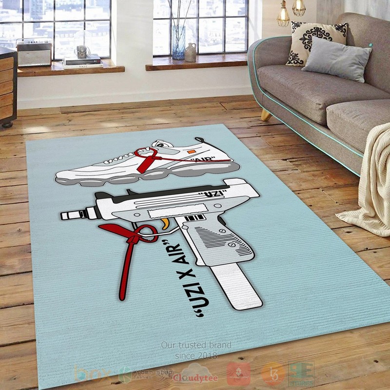 Guns And Sneakers Home Us Area Rugs 1