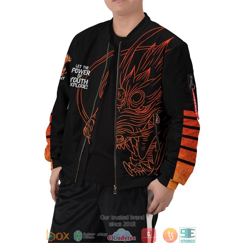 Guy power of youth Bomber Jacket word1
