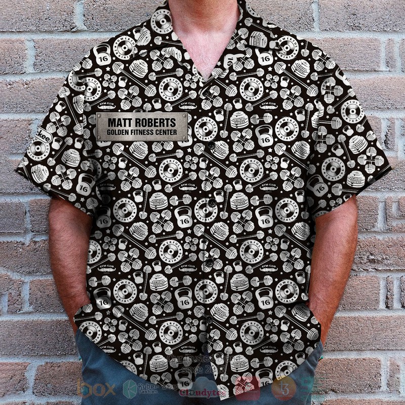 BEST Gym Dumbbell Custom Name 3D Aloha Shirt 3 BEST Gym Dumbbell Custom Name 3D Aloha Shirt word3