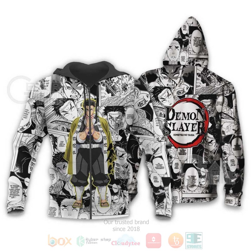 BEST Anime Gyomei Himejima Kimetsu Anime-Manga All Over Print 3D Hoodie, Shirts 17 Gyomei Himejima Kimetsu Anime Manga 3D Hoodie Shirt