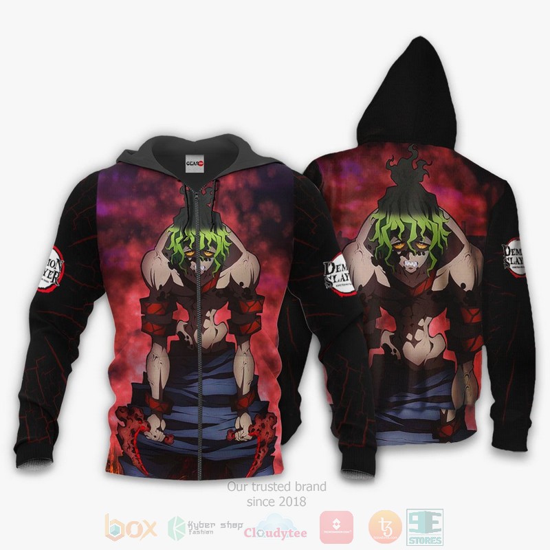 BEST Anime Gyutaro Custom Kimetsu All Over Print Hoodie-Bomber Jacket 1 Gyutaro Custom Kimetsu Anime 3D Hoodie Bomber Jacket