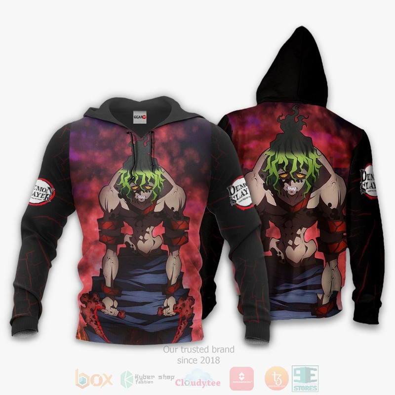 BEST Anime Gyutaro Custom Kimetsu All Over Print Hoodie-Bomber Jacket 3 Gyutaro Custom Kimetsu Anime 3D Hoodie Bomber Jacket 1 2