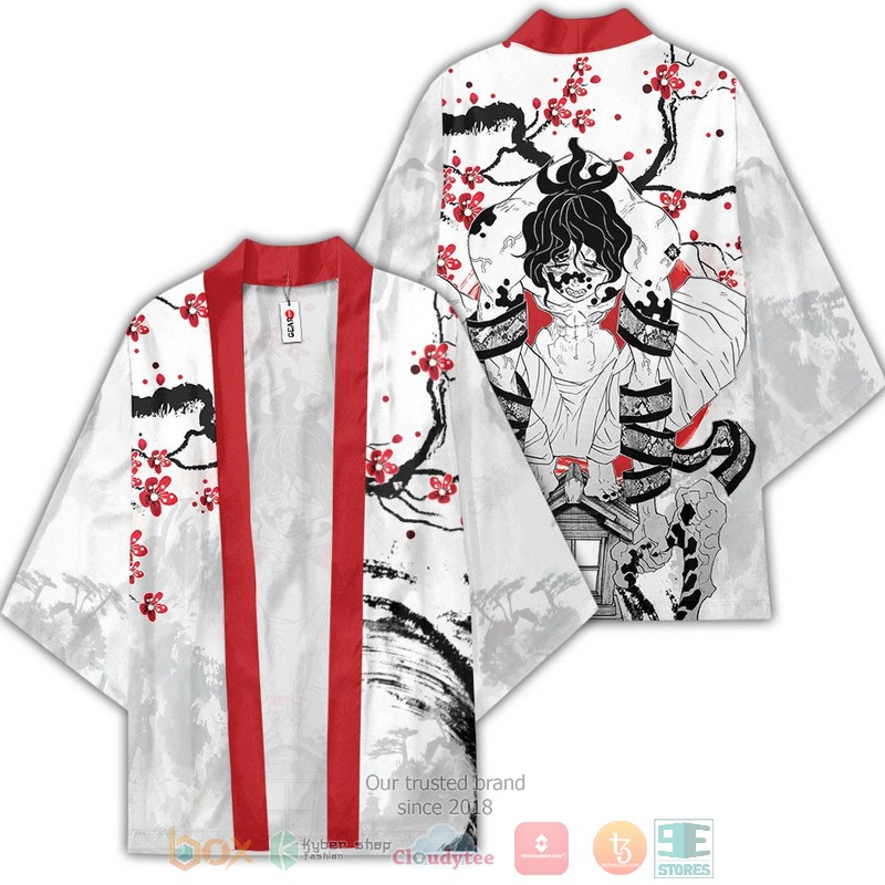 Gyutaro Kimetsu Anime Haori Japan Style Kimono