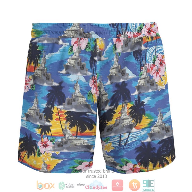 HMAS Anzac FFH 150 Australia Hawaiian Shirt, Short 5 HMAS Anzac FFH 150 Australia Hawaiian Shirt Short 1 2 3 4