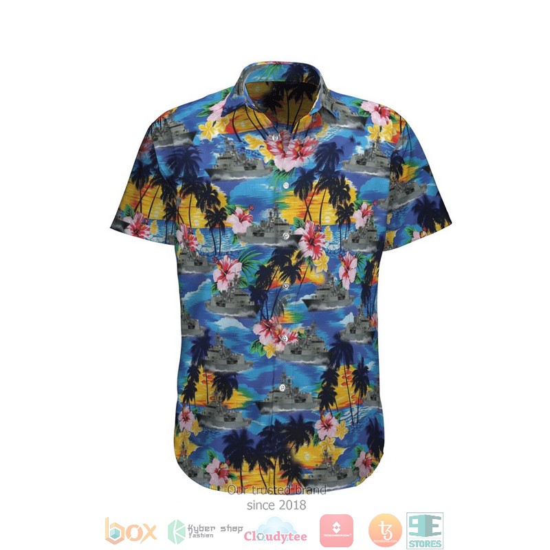 HMAS Arunta FFH 151 Australian Navy Hawaiian Shirt Short