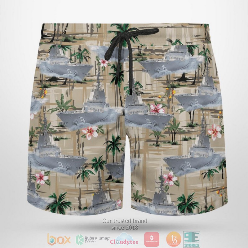 NEW HMAS Hobart DDG 39 Royal Australian Navy Hawaii Shirt, Shorts 9 HMAS Hobart DDG 39 Royal Australian Navy Hawaiian Shirt Shorts 1 2 3 4 5 6 7 8
