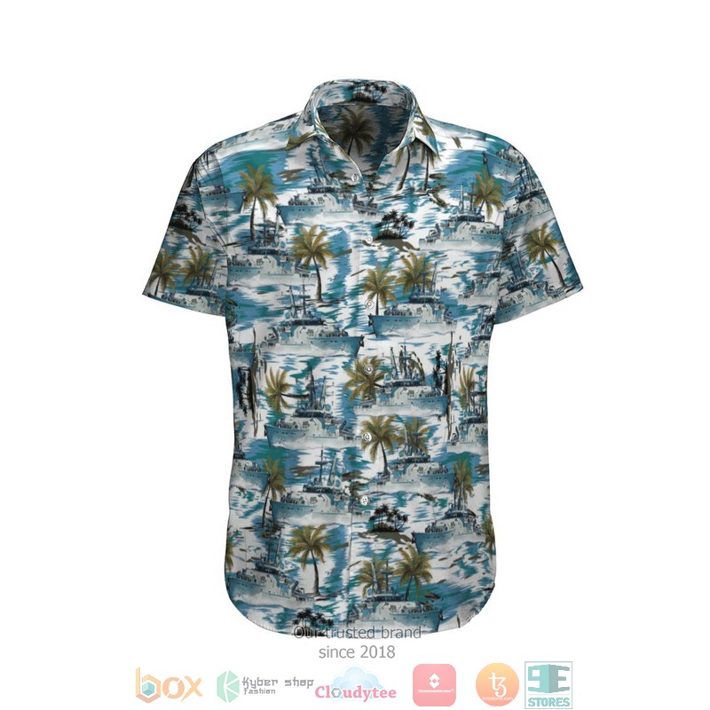 HMAS Launceston ACPB 94 Royal Australian Navy Hawaiian Shirt 3 HMAS Launceston ACPB 94 Royal Australian Navy Hawaiian Shirt