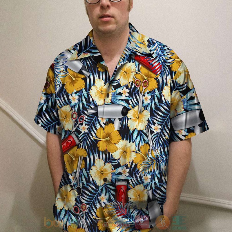 BEST Hairstylist With Flower And Tools 3D Aloha Shirt 3 BEST Hairstylist With Flower And Tools 3D Aloha Shirt word1