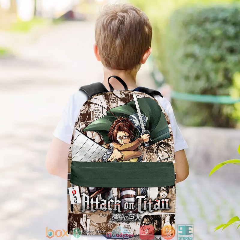 Hange Zoe Attack on Titan Anime Manga Style Backpack 3 Hange Zoe Attack on Titan Anime Manga Style Backpack 1 2