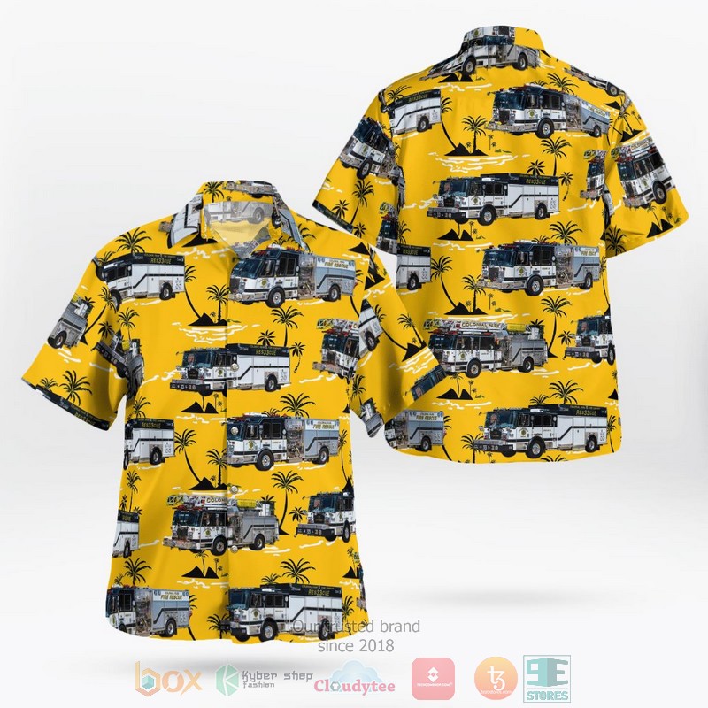 HOT Harrisburg Pennsylvania Colonial Park Fire Co. 1 Hawaii Shirt 1 Harrisburg Pennsylvania Colonial Park Fire Co 1 Hawaiian Shirt