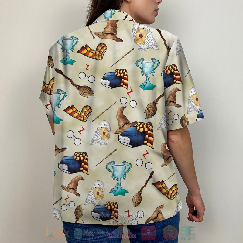 BEST Harry Potter Cream 3D Aloha Shirt 6 BEST Harry Potter Cream 3D Aloha Shirt word1