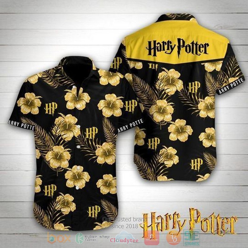 BEST Harry Potter Short Sleeve Hawaii Shirt 2 Harry Potter Hawaiian Shirt