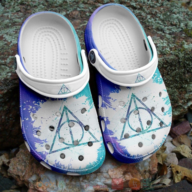 BEST Harry Potter Hogwarts Mystery Crocs Crocband Shoes 2 Harry Potter Hogwarts Mystery Crocband Crocs Clog Shoes