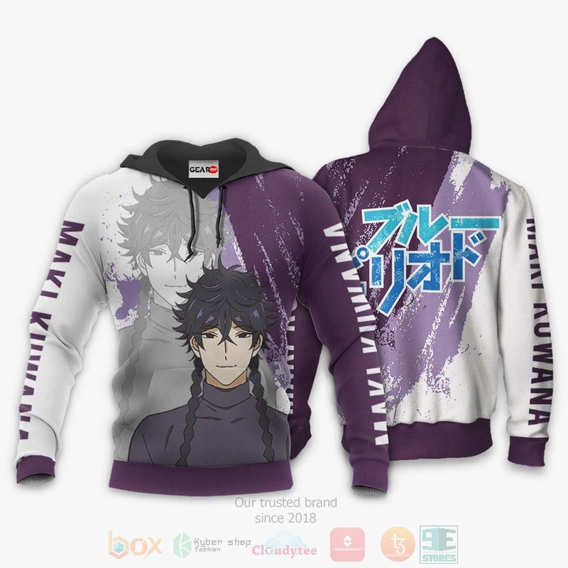 BEST Anime Haruka Hashida Custom Blue Period All Over Print Hoodie-Bomber Jacket 3 Haruka Hashida Custom Anime Blue Period 3D Hoodie Bomber Jacket 1 2