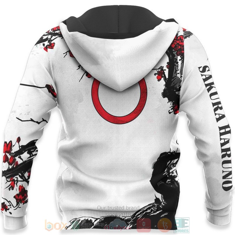 BEST Anime Haruno Sakura Japan Style Custom Naruto All Over Print Hoodie-Bomber Jacket 5 Haruno Sakura Japan Style Custom Naruto Anime 3D Hoodie Bomber Jacket 1 2 3 4