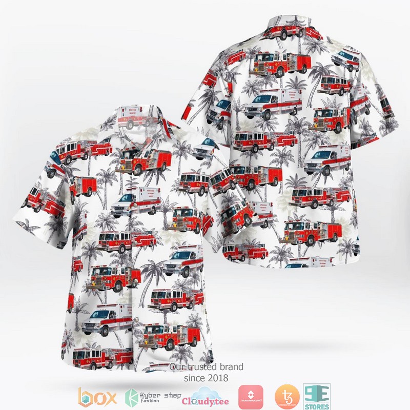 Hastings-On-Hudson Westchester County New York Hastings-On-Hudson Fire Department Hawaiian Shirt word1