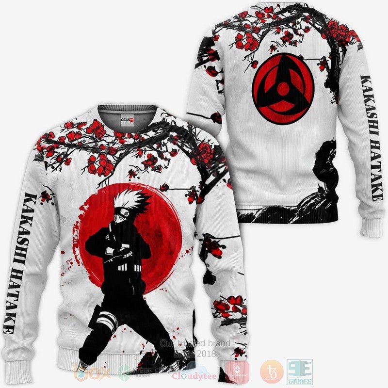 BEST Anime Hatake Kakashi Custom Japan Style Naruto All Over Print Hoodie-Bomber Jacket 2 Hatake Kakashi Custom Japan Style Naruto Anime 3D Hoodie Bomber Jacket 1