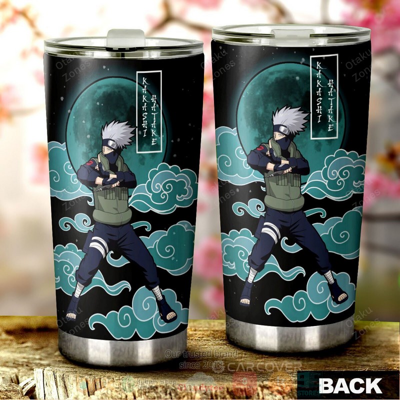 BEST Hatake Kakashi Naruto Blue Anime 3D Steel Tumbler 3 Hatake Kakashi Naruto Blue Anime Tumbler 1 2