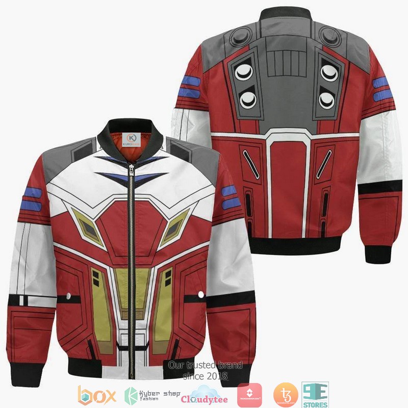 Heavyarms Mobile Suit Gundam Wing Anime 3D Bomber jacket