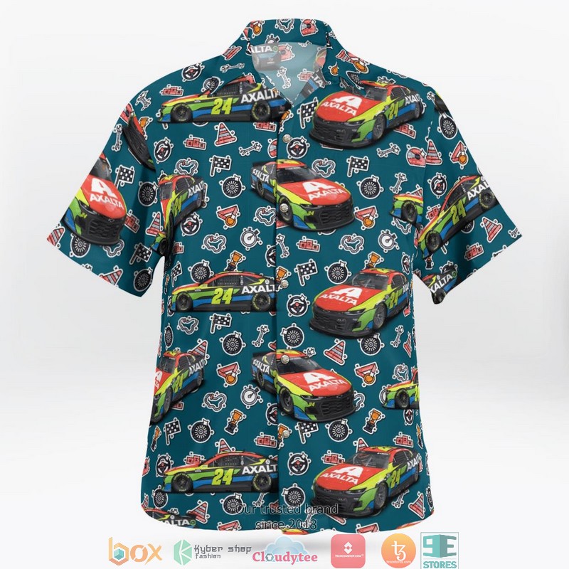 Hendrick Motorsports No. 24 Axalta Chevrolet Hawaiian Shirt 2 Hendrick Motorsports No. 24 Axalta Chevrolet Hawaiian Shirt word1