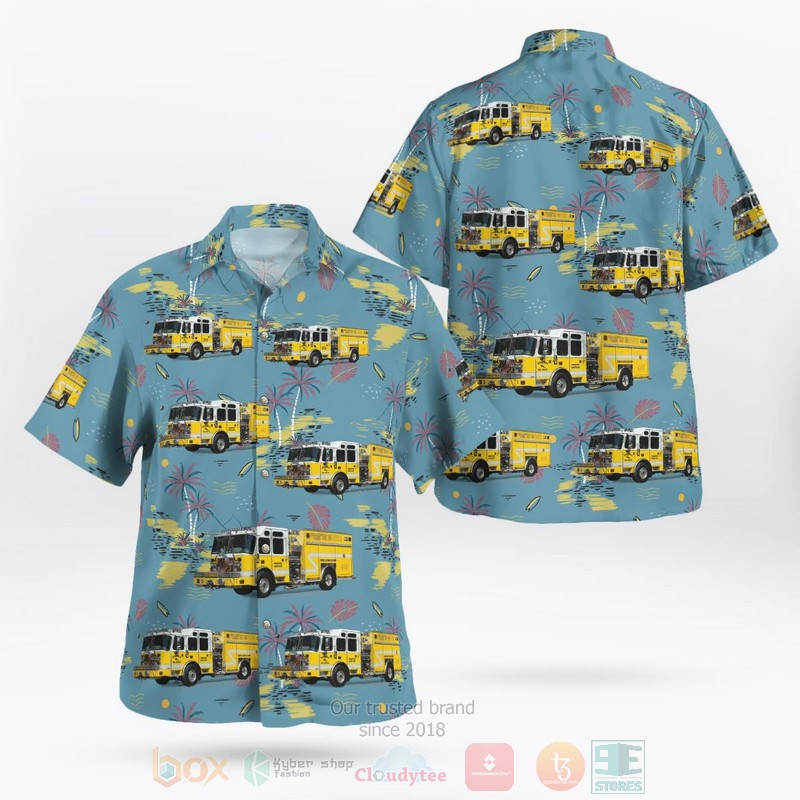 BEST Hereford Volunteer Fire Company 3D Aloha Shirt 1 BEST Hereford Volunteer Fire Company 3D Aloha Shirt word1