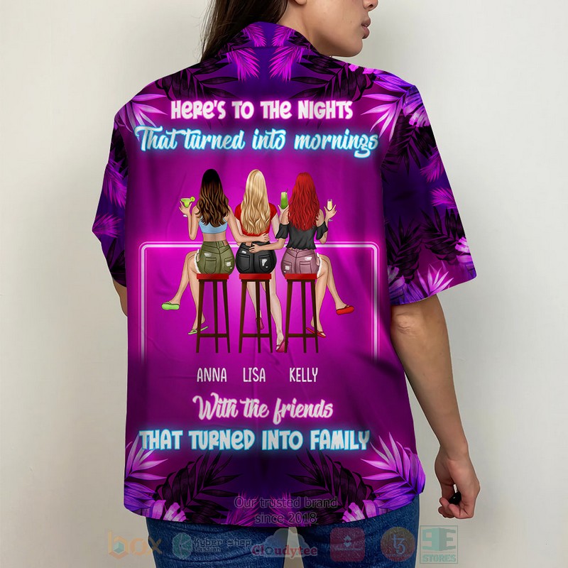 BEST Here's To The Nights Girl Custom Name 3D Aloha Shirt 3 BEST Here's To The Nights Girl Custom Name 3D Aloha Shirt word2
