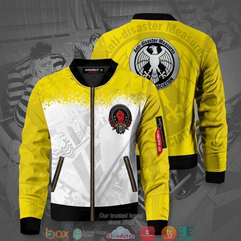 Hero Association Bomber Jacket 2 Hero Association Bomber Jacket word1