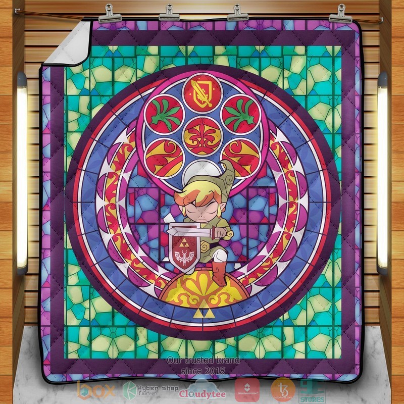 Hero of Hyrule V3 Quilt Blanket