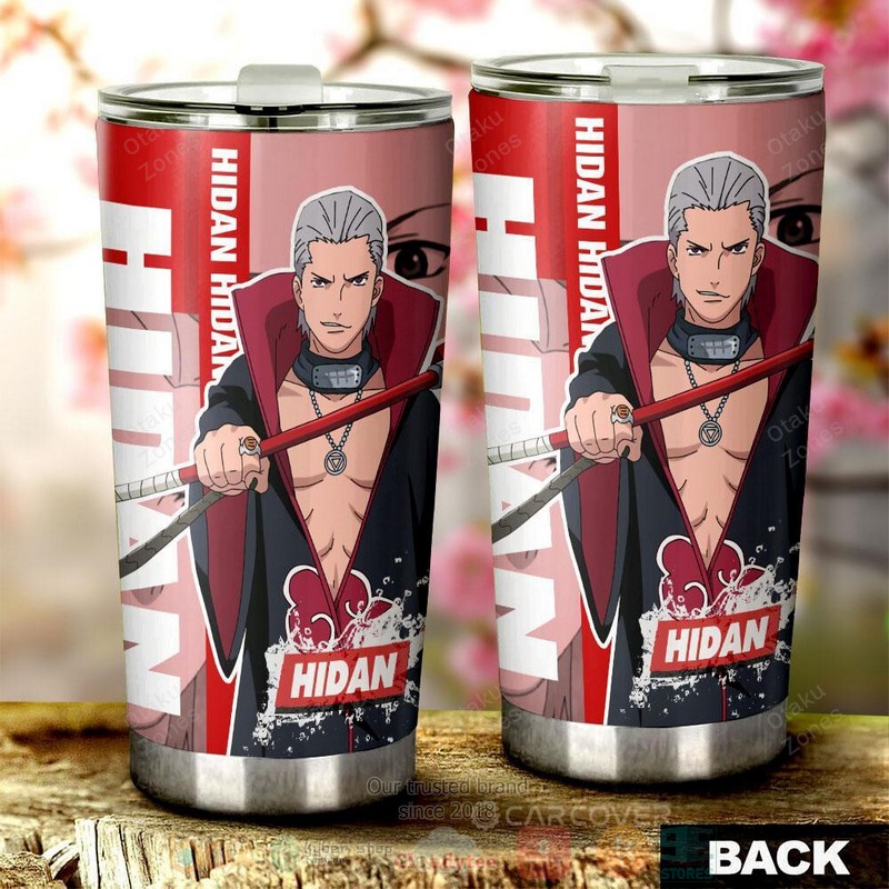 BEST Hidan Akatsuki Naruto Anime 3D Steel Tumbler 3 Hidan Akatsuki Naruto Anime Tumbler 1 2