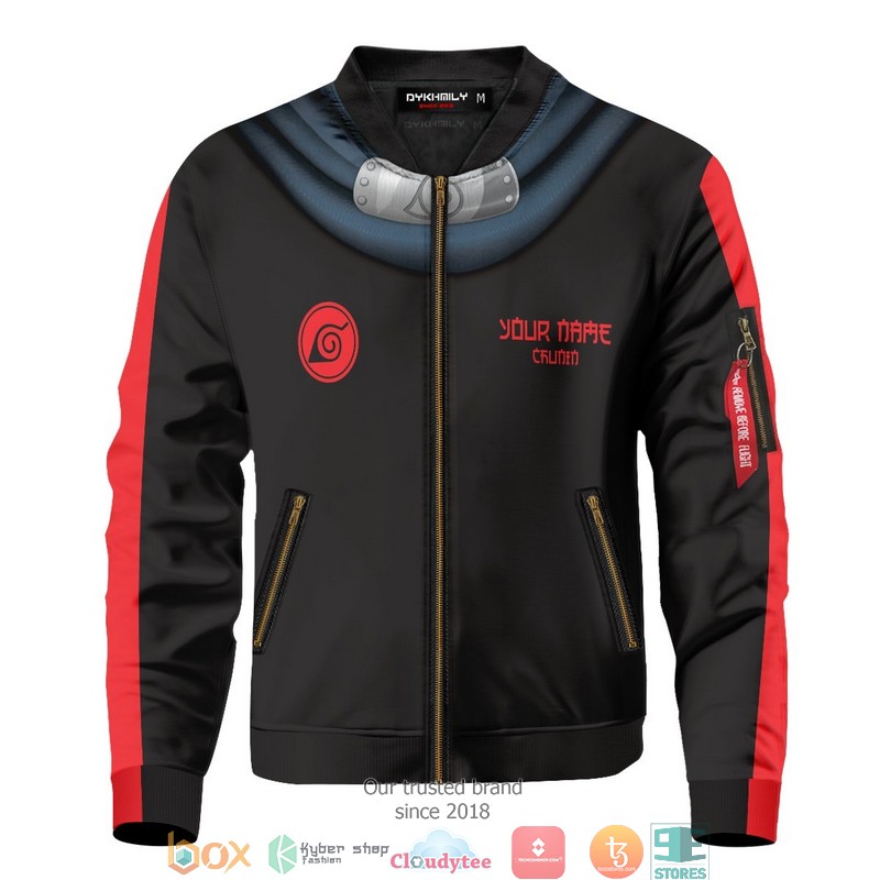 Hidden Leaf Shinobi Bomber Jacket word3
