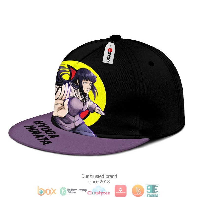 Hinata Hyuga NRT Anime Snapback hat 1