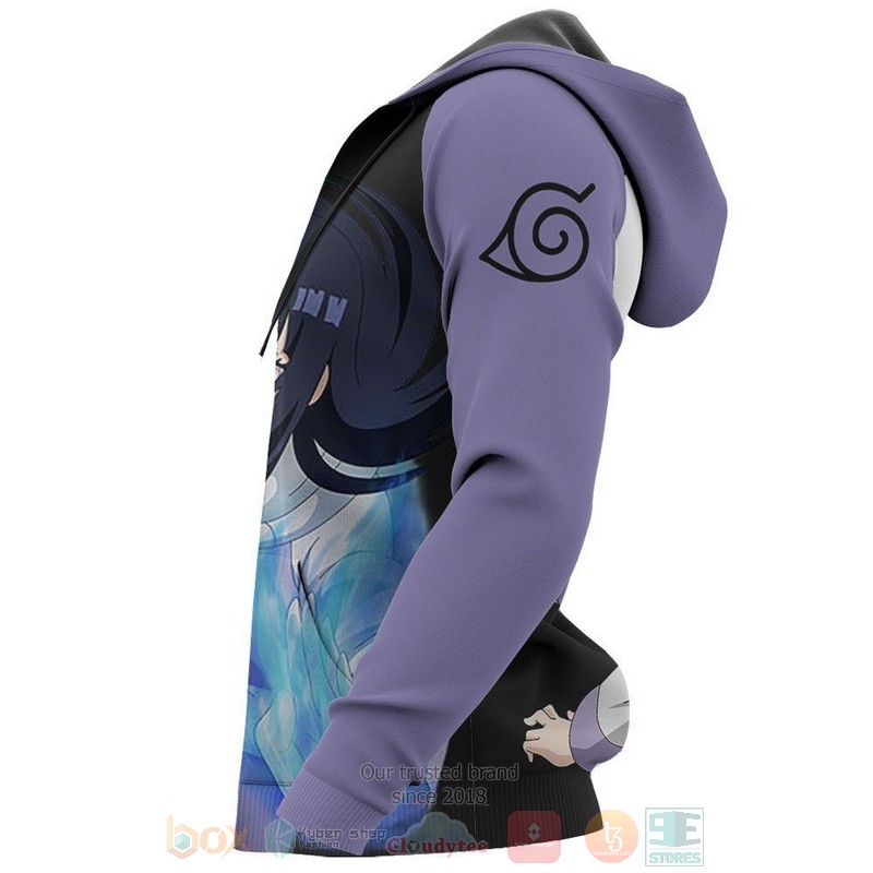 BEST Anime Hinata Hyuga Naruto All Over Print Hoodie-Bomber Jacket 6 Hinata Hyuga Naruto Anime 3D Hoodie Bomber Jacket 1 2 3 4 5