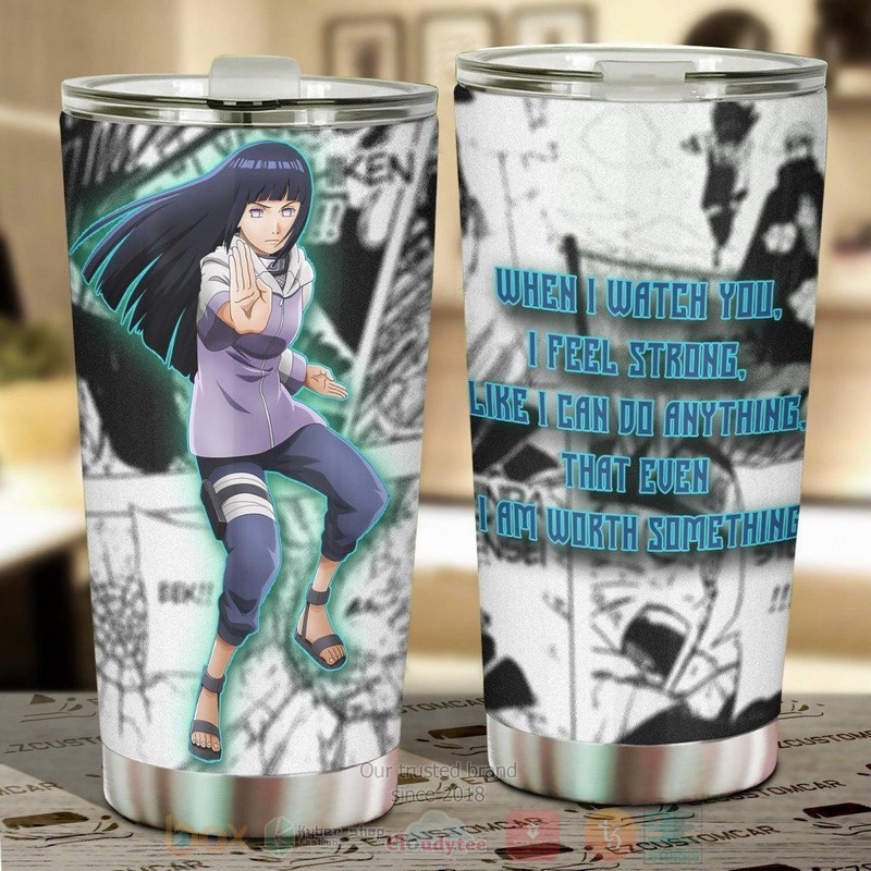 Hinata Stainless Steel Naruto Anime Tumbler