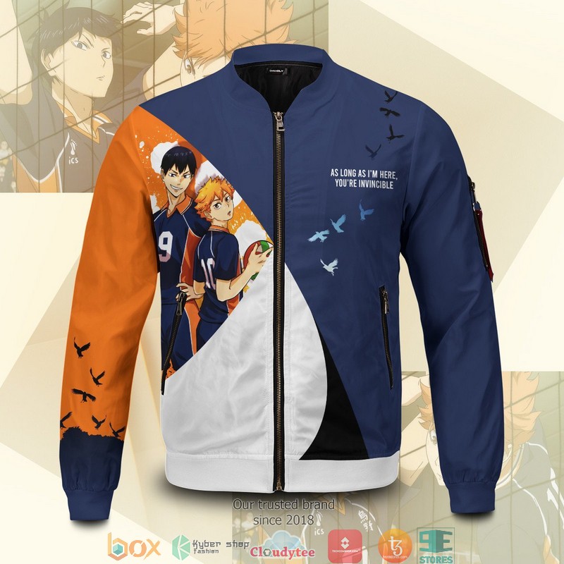Hinata x Kageyama Bomber Jacket 2 Hinata x Kageyama Bomber Jacket word2