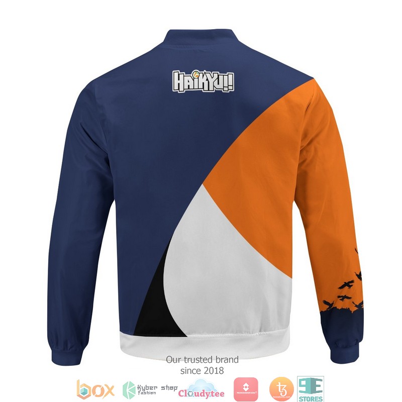 Hinata x Kageyama Bomber Jacket 8 Hinata x Kageyama Bomber Jacket word2