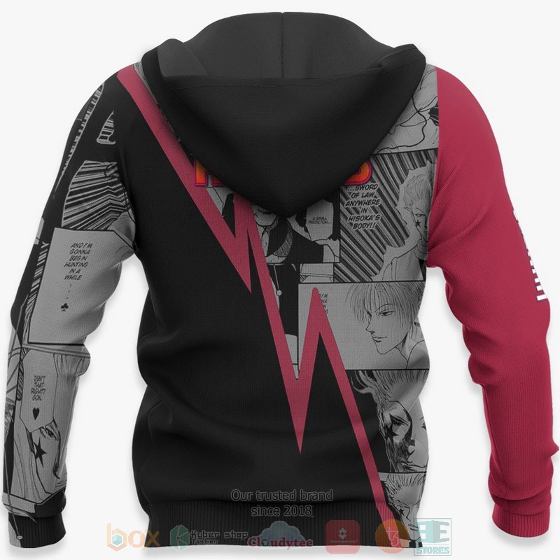 Hisoka Custom Hunter x Hunter Anime Manga 3D Hoodie Bomber Jacket 1 2 3 4