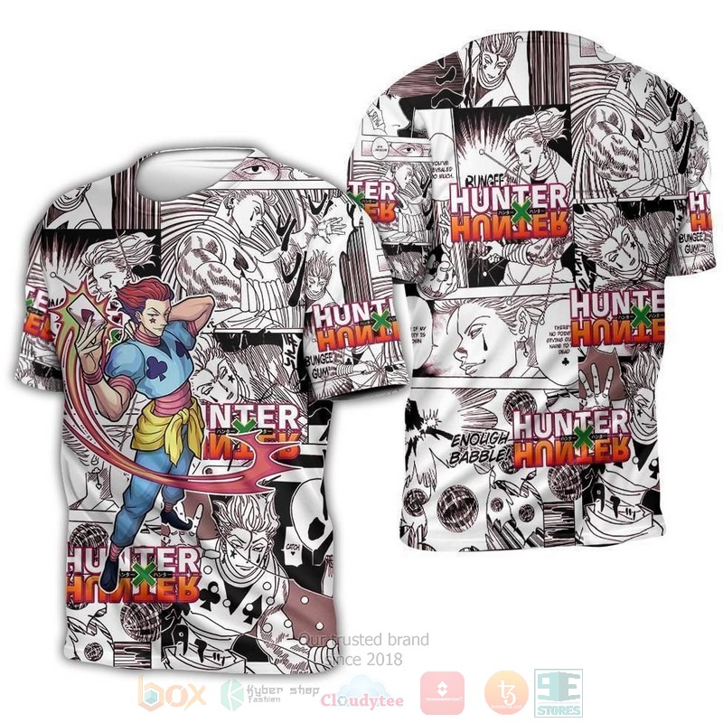 BEST Anime Hisoka Hunter x Hunter Sweater Anime-Manga All Over Print 3D Hoodie, Shirts 3 Hisoka Hunter x Hunter Sweater Anime Manga 3D Hoodie Shirt 1 2
