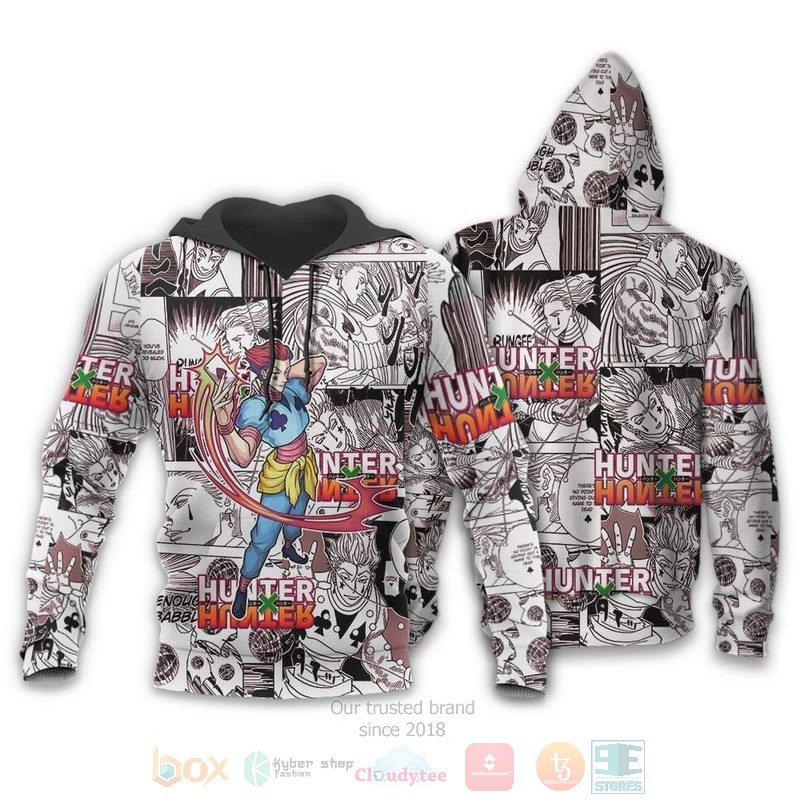 BEST Anime Hisoka Hunter x Hunter Sweater Anime-Manga All Over Print 3D Hoodie, Shirts 4 Hisoka Hunter x Hunter Sweater Anime Manga 3D Hoodie Shirt 1 2 3