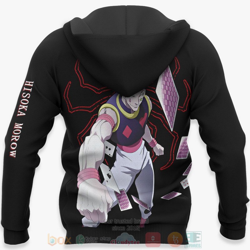 Hisoka Phantom Troupe Custom Anime Hunter x Hunter 3D Hoodie Bomber Jacket 1 2 3 4