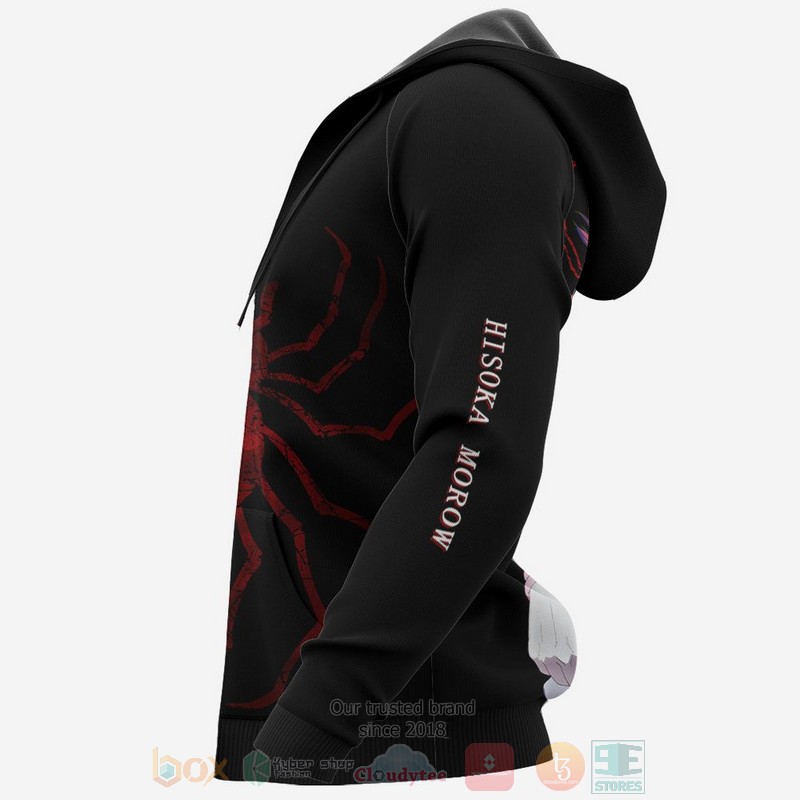 Hisoka Phantom Troupe Custom Anime Hunter x Hunter 3D Hoodie Bomber Jacket 1 2 3 4 5