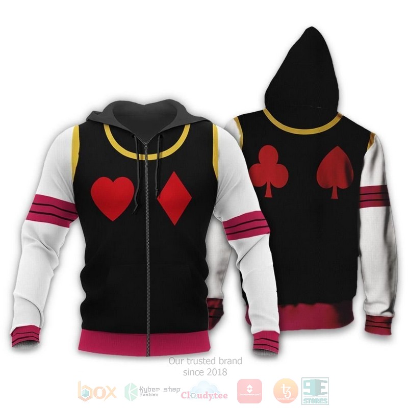 Hisoka Uniform Hunter x Hunter Anime 3D Hoodie Shirt