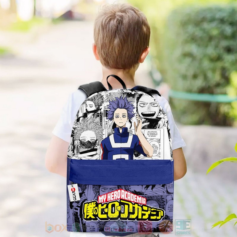 BEST Hitoshi Shinso My Hero Academia Manga Mix Anime 3D Print Backpack 3 Hitoshi Shinso My Hero Academia Anime Manga Backpack 1 2