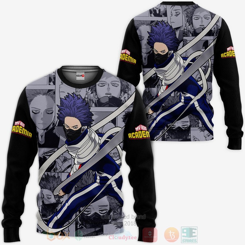 BEST Anime Hitoshi Shinsou Custom My Hero Academia All Over Print Hoodie-Bomber Jacket 2 Hitoshi Shinsou Custom My Hero Academia Anime 3D Hoodie Bomber Jacket 1