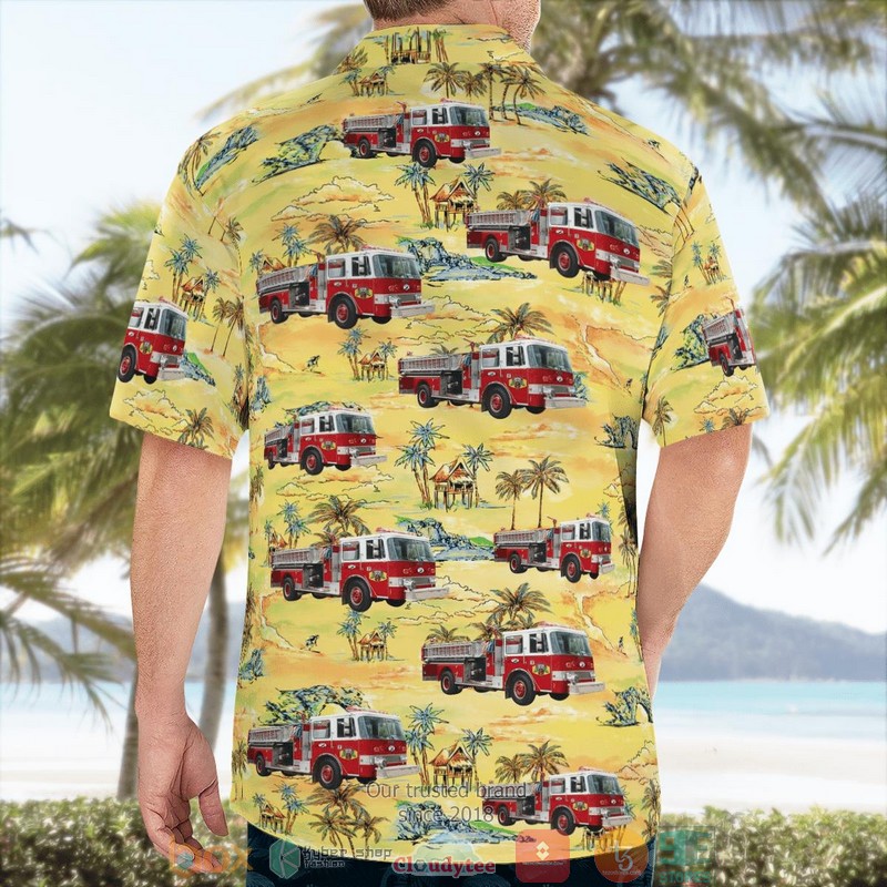 Holly Oakland County Michigan Village of Holly Fire Department Hawaiian shirt 2 Holly Oakland County Michigan Village of Holly Fire Department Hawaiian shirt word3