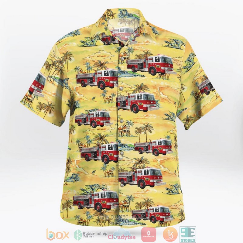 Holly Oakland County Michigan Village of Holly Fire Department Hawaiian shirt 3 Holly Oakland County Michigan Village of Holly Fire Department Hawaiian shirt word3