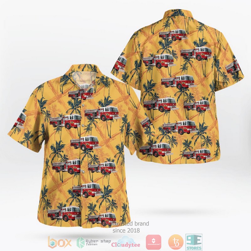 Holly Oakland County Michigan Village of Holly Fire Department Orange Hawaiian shirt 9 Holly Oakland County Michigan Village of Holly Fire Department Orange Hawaiian shirt word2