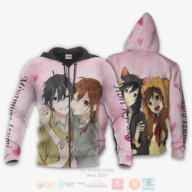 BEST Anime Horimiya Hori San To Miyamura Kun All Over Print Hoodie-Bomber Jacket 12 Horimiya Hori San To Miyamura Kun Anime 3D Hoodie Bomber Jacket